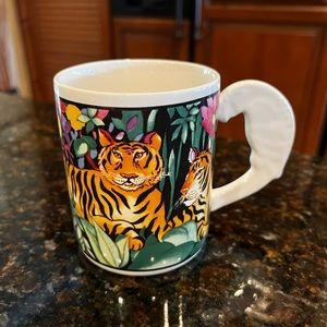 Rare Vintage Rain Forest by Vitromaster Coffee Mug/Sakura Rain Forest/Sue Zipkin